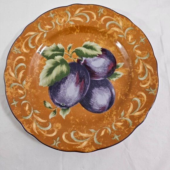 Noble Excellence Napa Valley HONEY and PLUM 8 5/8" Salad Luncheon Plates - Picture 15 of 16